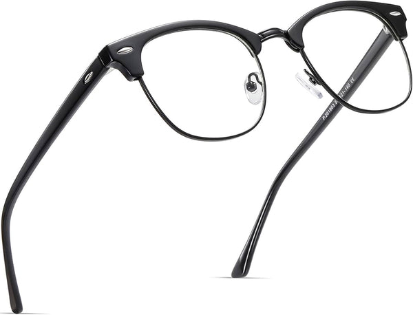 The Executive // Semi-Rimless Browline Frames