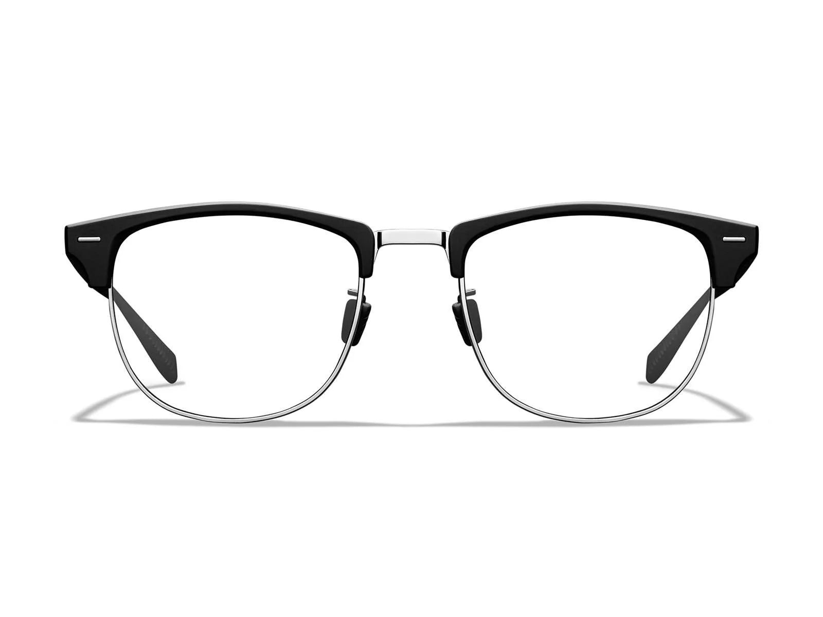The Executive // Semi-Rimless Browline Frames