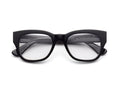 Bold Black Square Eyeglasses Frame